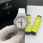 Hublot Replica Watches Classic Fusion Womens White Dial HB Factory 33mm
