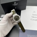 Hublot Classic Fusion Replica Watch Womens Green Dial HB Factory 33mm - Image 3