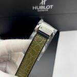 Hublot Classic Fusion Replica Watch Womens Green Dial HB Factory 33mm - Image 7
