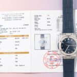 Hublot Replica 11 Watch Classic Fusion Full Natural Diamond Blue Dial 42mm