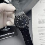 Hublot Classic Fusion Ceramic Clone Watch Black Dial HB Factory 42mm - Image 3