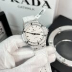 Hublot Replica  Watch Full Moissanite Diamond White HB Factory 38mm - Image 2