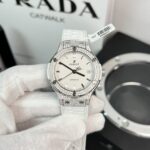 Hublot Replica  Watch Full Moissanite Diamond White HB Factory 38mm