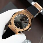 Hublot Classic Fusion King Gold Copies Watches Gray Dial Movement SW300 Swiss Made 42mm - Image 2