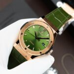 Hublot Classic Fusion King Gold Replica Watch Green Dial Movement SW300 Swiss Made 42mm - Image 2