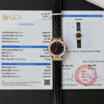 Hublot Classic Fusion King Gold Replica Watches Custom Moissanite Diamonds 33mm