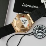 Hublot Classic Fusion King Gold Replica Watches Custom Moissanite Diamonds 33mm - Image 4