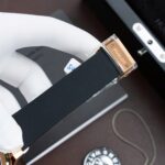 Hublot Classic Fusion King Gold Black Dial Copies Watches Movement SW300 Rubber Strap 42mm - Image 8