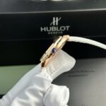 Hublot Classic Fusion King Gold Replica Watch Womens White HB Factory 33mm - Image 5