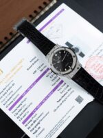 Hublot Classic Fusion Black Dial Imitation Watches Custom Natual Diamonds Automatic SW300 Movement 42mm