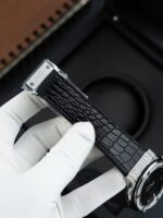 Hublot Classic Fusion Black Dial Imitation Watches Custom Natual Diamonds Automatic SW300 Movement 42mm - Image 10