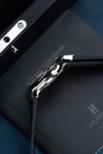 Hublot Classic Fusion Dial Gray Replica Watch Bezel Diamonds Moissanite 38mm - Image 8