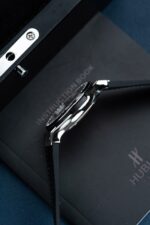 Hublot Classic Fusion Dial Gray Replica Watch Bezel Diamonds Moissanite 38mm - Image 9