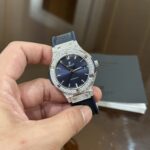 Hublot Classic Fusion Blue Diamond Replica Watch HB Factory 38mm - Image 3
