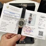 Hublot Replica Watch Classic Fusion Custom Moissanite Diamonds Black Dial 33mm