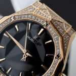 Hublot Orlinski King Gold Replica Watch Full Moissanite Diamond 40mm - Image 6