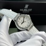 Hublot Classic Fusion Fake Watch Womens White HB Factory 33mm - Image 3