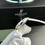Hublot Classic Fusion Fake Watch Womens White HB Factory 33mm - Image 5