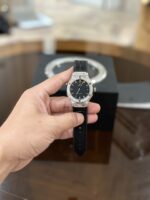 Hublot Classic Fusion Rep 1:1 Watch With Diamond Bezel Black HB Factory 38mm