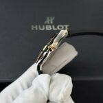 Hublot Classic Fusion Replica Watches Black Dial King Gold Bezel 42mm - Image 5