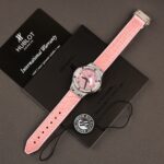 Hublot Classic Fusion Replica Watch Mother Of Pearl Dial + Moissanite Diamonds 33mm - Image 4