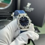 Hublot Classic Fusion Replica Watches Womens Blue HB Factory 33mm - Image 4
