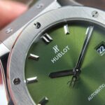 Hublot Classic Fusion Green Imitation Watches Weight 84 Grams Super Light JJZ Factory 42mm - Image 7