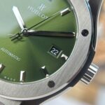 Hublot Classic Fusion Green Imitation Watches Weight 84 Grams Super Light JJZ Factory 42mm - Image 6