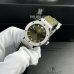 Hublot Classic Fusion Replica Watch Womens Green HB Factory 33mm - Image 4