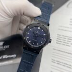 Hublot Fake Watches Classic Fusion Ceramic Blue Dial HB Factory 42mm - Image 3