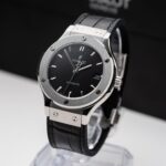 Hublot Classic Fusion Titanium Black Replica Watch  JJF Factory 38mm