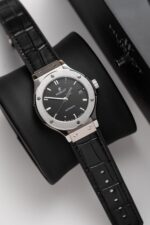 Hublot Classic Fusion Titanium Black Replica Watch  JJF Factory 38mm - Image 2