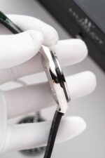 Hublot Classic Fusion Titanium Green Full Diamond Replica Watch 38mm - Image 4