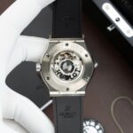 Hublot Classic Fusion Titanium White Dial Replica Watches Movement SW300 Weight 84 Gram 42mm - Image 8
