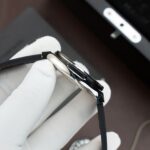 Hublot Classic Fusion Titanium Dial Black Replica Watch Movement SW300 Rubber Strap 42mm - Image 7