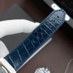Hublot Classic Fusion Titanium Blue Replica Watches Movement SW300 Crocodile Leather Strap 42mm - Image 10