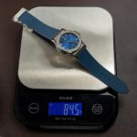 Hublot Classic Fusion Titanium Blue Replica Watch Movement SW300 Rubber Strap 42mm - Image 2