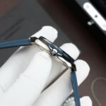 Hublot Classic Fusion Titanium Blue Replica Watch Movement SW300 Rubber Strap 42mm - Image 6