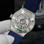 Hublot Classic Fusion Titanium Blue Dial Bezel Diamonds Replica Watch HB Factory 42mm - Image 7