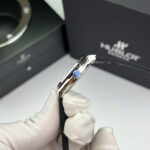 Hublot Classic Fusion Titanium Replica Wacth Black Custom Moissanite Diamonds 33mm - Image 5