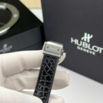 Hublot Classic Fusion Titanium Replica Wacth Black Custom Moissanite Diamonds 33mm - Image 7