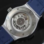 Hublot Classic Fusion Titanium Replica Watches Blue Dial Diamonds CZ HB Factory 42mm - Image 10