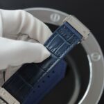 Hublot Classic Fusion Titanium Replica Watches Blue Dial Diamonds CZ HB Factory 42mm - Image 11