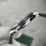 Hublot Classic Fusion Titanium Replica Watch Blue Leather Strap JJF 38mm - Image 5