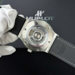 Hublot Classic Fusion Titanium Replica Watch Best Quality Gray Dial WWF Factory 45mm - Image 7