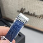 Hublot Replica Watch Classic Fussion Custom Blue Dial Moissanite Diamonds 33mm - Image 8