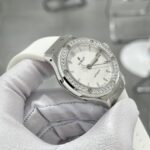 Hublot Classic Fusion White Rubber Strap Replica Watch Swiss Movement 38mm - Image 3