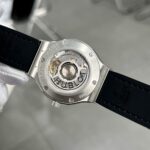 Hublot Replica 11 Watch Green With Diamond Bezel HB Factory 38mm - Image 6