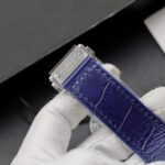 Hublot Fake Watch Big Bang Chronograph Blue Custom Moissanite Diamonds 44mm - Image 11