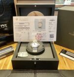 Hublot Replica Watch Classic Fusion White Dial Custom Moissanite Diamonds 38mm - Image 2